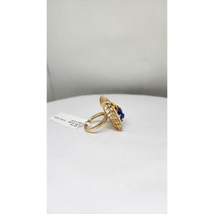 Anillo de Diamantes Naturales de 14K para Mujer, 0.61 Ct HI SI, Peso Neto 8.638g, Joyería Fina y Elegante para Mujer, Regalo Premium, Elegante y Sofisticado - Product Image 2