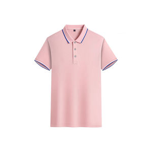 Chemise à col polo pour homme, style décontracté, mélange de coton, coupe ajustée, manches courtes, confortable, pour tous les jours - Product Image 2