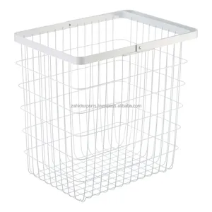 Decorative Stainless Steel Wire Basket Stainless Steel Handle Rectangular Fruit Bowl Foldable Dishwasher Safe Simple Modern - Product Image 3