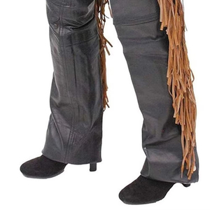 Polainas de Cuero Genuino para Montar a Caballo de la Mejor Calidad, Transpirables, Cómodas, Talla Grande, Cierre de Cremallera, Precio al por Mayor - Product Image 6