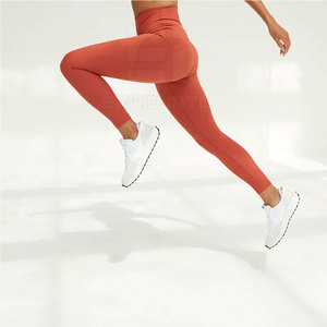 2026 Private <b>Label</b> Solid Mid Yoga Leggings Customized Women Slim Fit Breathable Quick Dry Spandex/Polyester Active Fitness Wear - Product Image 1
