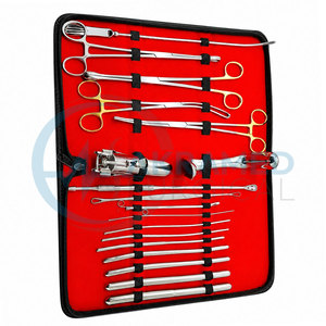 Kit de dilatation et curettage gynécologique de base de haute qualité, kit D&C, instruments en acier inoxydable certifiés CE - Product Image 6