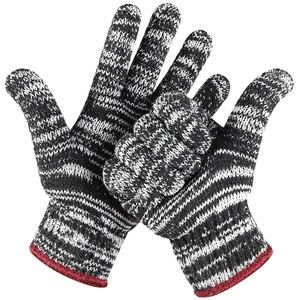Guantes de Trabajo de Algodón Tejido de Colores Surtidos 2026 al por Mayor, Guantes de Seguridad Laboral de Poliéster de Alta Calidad OEM - Product Image 1