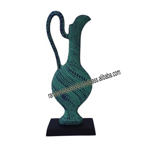 Escultura Surahi de Metal y Aluminio, Adorno de Estatua de Mesa de Escritorio PARA EL Hogar, Dormitorio, Sala de Estar y Oficina, Novedad - Product Image 6
