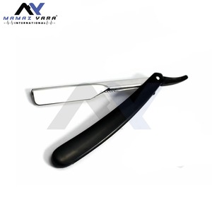 Professional Stainless Steel Slide Lock Shavette Single Blade Straight Edge Barber Razor <b>Men</b> Wet Shaving Home Salon Grooming Too - Product Image 3