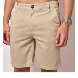 Último diseño de longitud corta de talla grande pantalones cortos de los hombres de verano Casual Color sólido Chino pantalones cortos para los hombres para la venta de exportación de BD proveedor - Product Image 1