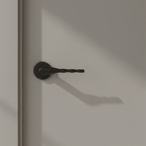 Modern Brass <b>Mortise</b> Door Handle <b>Set</b> | Premium Designer Lever Handles Antique Black Graphite Gold Finish for Villa Doors Custom - Product Image 2