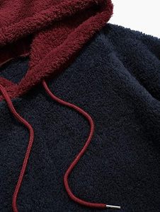 Sweat à capuche en polaire Sherpa pour homme, chaud pour l'hiver, pull Teddy personnalisé, sweat à capuche Teddy en polaire pour homme, sweat Sherpa surdimensionné - Product Image 6
