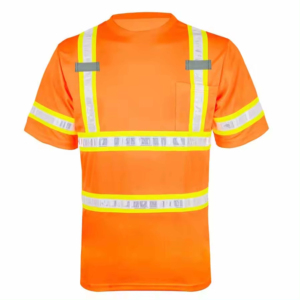 Hi Vis Thermal Work <b>Polo</b> Shirts Men Custom Reflective Stripes Safety Uniforms High Visibility Wear Fluorescent Polyester CE - Product Image 4