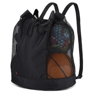 Sac de transport professionnel pour ballon de basketball, support robuste pour ballon de football avec bandoulière, organisateur durable pour équipement sportif d'extérieur - Product Image 1