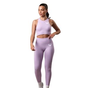 Lavender High Waist Legging Women Soft Stretch Fitness Tights Training Yoga Pants Athletic Activewear Daily Comfort - Product Image 1