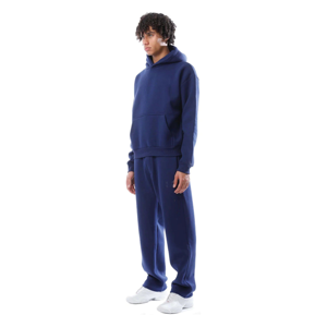 Ensemble de survêtement unisexe confortable, sweat à capuche et pantalon de jogging, matière douce et décontractée, streetwear quotidien, marque privée OEM Sup - Product Image 4