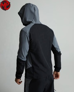 Ensemble veste et pantalon de sport léger pour homme, imperméable, coupe-vent, avec cordon de serrage, pour la course à pied et la randonnée en plein air - Product Image 2