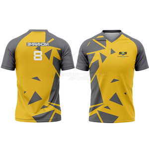 เสื้อเจอร์ซีย์ใส่เล่นกีฬาผ้าน้ำหนักเบาเนื้อผ้าเนื้อผ้าเรียบ - Product Image 4