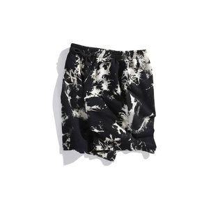 กางเกงขาสั้นผู้ชายลำลองลายไทได 100% ผ้าฝ้ายโพลีเอสเตอร์ ตกแต่งด้วยเชือกผูก ลายเรียบ พร้อมตกแต่งด้วยลูกไม้ เป็นมิตรกับสิ่งแวดล้อม พิมพ์ลายแบบซับลิเมชั่น รับทำโลโก้ตามสั่ง - Product Image 5