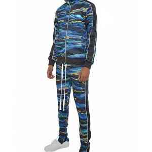 Conjunto Deportivo Personalizado para Hombre, Diseño Slim Fit, Resistente al Viento, con Cierre, Dos Piezas, para Gimnasio, Fitness y Jogging - Product Image 5