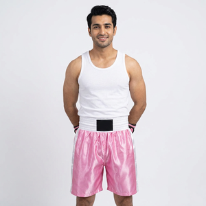 Shorts de Muay Thai, Boxe, MMA et Kickboxing 2026 en Gros – Extensibles 100% Coton Haute Qualité pour Hommes et Femmes – Personnalisation OEM - Product Image 6