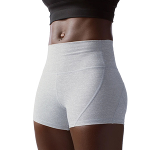 2026 Summer Women Breathable Gym <b>Booty</b> Shorts Breathable Workout Short Plain Gym Fitness Running women's shorts OEM Service - Product Image 4