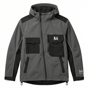 Veste à capuche pour homme, résistante à l'eau, de qualité supérieure, pour l'extérieur et la ville, marque privée OEM, Europe, Amérique. - Product Image 5