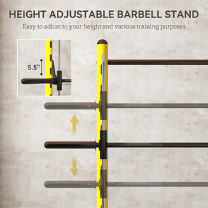 Rack per Squat Regolabile per Palestra Domestica, Attrezzatura Fitness Pieghevole con Cavi e Pesi, per Allenamento della Forza della Schiena, Personalizzabile in Legno - Product Image 4