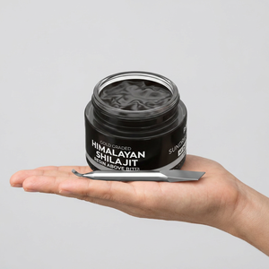 Resina de Shilajit del Himalaya, Resina de Shilajit Natural Dorada de Grado Superior, Resina de Shilajit Seca al Sol de Skardu, Pakistán - Product Image 5