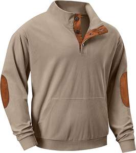 Sweat-shirt d'hiver pour homme, coupe ample, 100 % polyester, coupe-vent, respirant, écologique, avec logo personnalisé imprimé numériquement – Meilleures ventes - Product Image 4