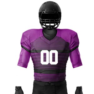 Conjunto de Uniforme de Fútbol Americano Sublimado Personalizado, Jersey y Pantalones Transpirables, Absorbentes de Humedad, Resistentes, Ropa Deportiva para Entrenamiento en Equipo - Product Image 4
