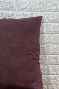 Solid Brown Corduroy Square <b>Cushion</b> Cover Modern Woven Throw Pillow Case <b>for</b> Sofa <b>Bed</b> Home Decor - Product Image 2