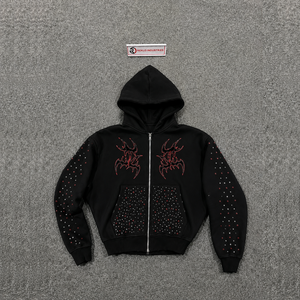 Wholesale Custom Colors Oversized Zip Hoodie Winter Breathable Relaxed Lose Fit Cotton Sweatshirt - Product Image 5
