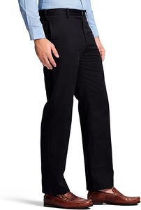 Pantalones de Verano Casuales para Hombre Active Squad, Negros Lisos, 100% Algodón, Tejido de Lana, Antiarrugas, Resistentes al Viento, Forrados con Forro Polar - Product Image 3