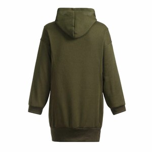 Half-zip Hooded Breathable Eco-Friendly Lined Sports Pullover Womens Hoodie <b>Cardigan</b> Custom Polyester Workout Hoodies Women - Product Image 2