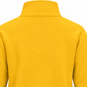 Sudadera con media cremallera amarilla para mujer de Sigma Gamma Rho, con letras griegas, estilo universitario, personalizada, moda casual para el campus - Product Image 5