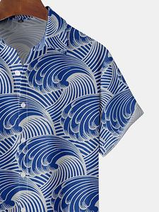 เสื้อฮาวายชายขายดี เสื้อลำลองดีไซน์ใหม่ ไซส์ผู้ใหญ่ ระบายอากาศได้ดี ราคาขายส่ง รับทำโลโก้/สีตามสั่ง เสื้อผู้ชาย - Product Image 4