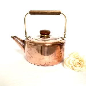 Bouilloire en cuivre pour une expérience de thé authentique, accent décoratif pour la cuisine et produit ménager haut de gamme - Product Image 2