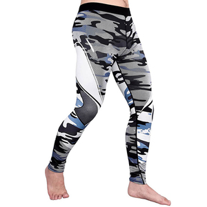 Leggings de Compresión MMA Hechos a Medida de la Más Alta Calidad para Hombre - Talla Ajustable, Transpirables y de Secado Rápido para Gimnasio y Ropa Deportiva - Product Image 1