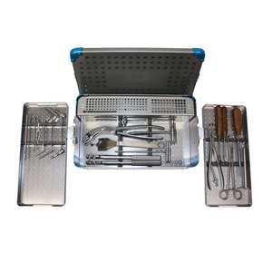 Juego de Instrumentos Manuales para Cirugía Espinal, Herramientas Ortopédicas, Retractor para Procedimientos Vertebrales, Discectomía, Kit Quirúrgico de Acero Inoxidable - Product Image 1