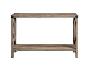 Table console en bois de style industriel, table de couloir moderne pour entrée, salon, chambre, appartement, hôtel - Product Image 2