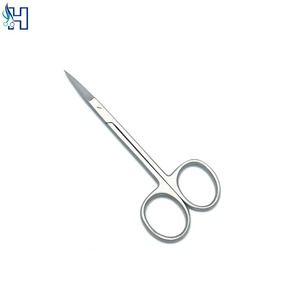 ผู้ผลิตเครื่องมือผ่าตัดสแตนเลส กรรไกรตัดไอริสพร้อมโลโก้สั่งทำ - Product Image 3