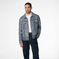 Veste bomber en cuir de mouton lavé et ciré, taille plus, col montant, imperméable, écologique, style denim, haute qualité