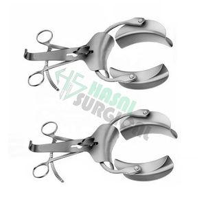 Retractores abdominales Collin de calidad completos con cuchillas laterales y centrales quirúrgicas fabricadas en Pakistán - Product Image 1