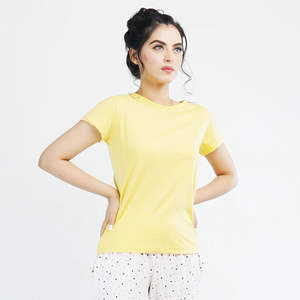 Camisetas de Mujer al por Mayor 2026, Nuevo Estilo, en Stock, Camisetas de Mujer Hechas de Algodón, Camisetas de Mujer con Logotipo Personalizado OEM - Product Image 5