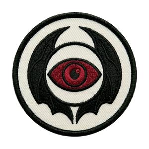 Parche Termoadhesivo de Fantasma Adorable, Circular, Bordado a Máquina, Emblema de Halloween Espeluznante, Aplique Estético DIY para Decoración de Ropa, Bolsos y Sombreros - Product Image 3