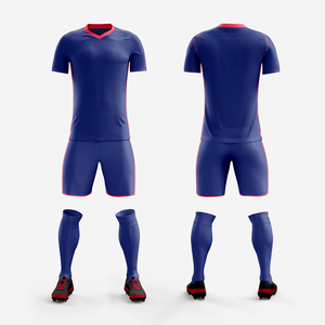 ชุดยูนิฟอร์มฟุตบอลชายสั่งทำพิเศษ พิมพ์ลายแบบ Sublimation เสื้อฟุตบอลแขนสั้น โพลีเอสเตอร์ ผู้ผลิตจากปากีสถาน - Product Image 5