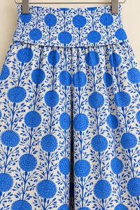 Pantalones Palazzo de Algodón con Estampado Floral Rosa, Cintura Natural, Pierna Ancha, Asimétricos, Ecológicos, Transpirables, Estilo Boho, para Verano - Product Image 5