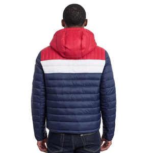 Wholesale OEM <b>Mens</b> Winter Hooded Puffer Jacket Thickened <b>Thermal</b> Down Alternative Jacket - Product Image 3