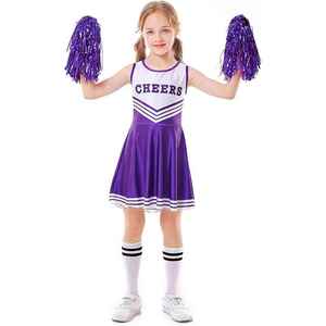 Dernier modèle de costume de cheerleading pour filles et enfants, avec couleurs et tailles personnalisées pour les spectacles - Product Image 3