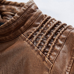 Stylish <b>Men</b> <b>Leather</b> <b>Jacket</b> Slim Fit Genuine <b>Leather</b> Biker Style Durable Comfortable Look Winter <b>Jacket</b> For Casual Wear - Product Image 5