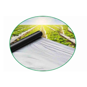 Factory Supply Agricultural Silver Black Reflective <b>Plastic</b> Mulch Film Roll Reflective Film for Agricultural Use - Product Image 4