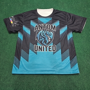 Wholesale Custom <b>100</b>% <b>Polyester</b> Jersey Sublimation T-<b>Shirt</b> Quick Dry Mesh Team Wear Sports <b>Shirt</b> Custom Logo OEM Manufacturer - Product Image 6