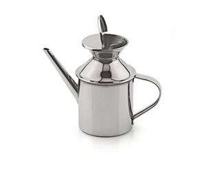 Verseuse à huile en acier inoxydable de qualité professionnelle avec bec verseur à débit contrôlé pour huile d'olive, ustensiles de cuisine - Product Image 3